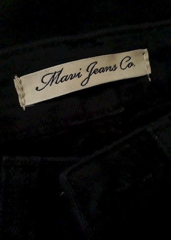 Siyah Rahat Kesim Kadın Kot Pantolon - Görsel 4