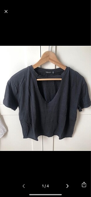 Bershka crop tisort