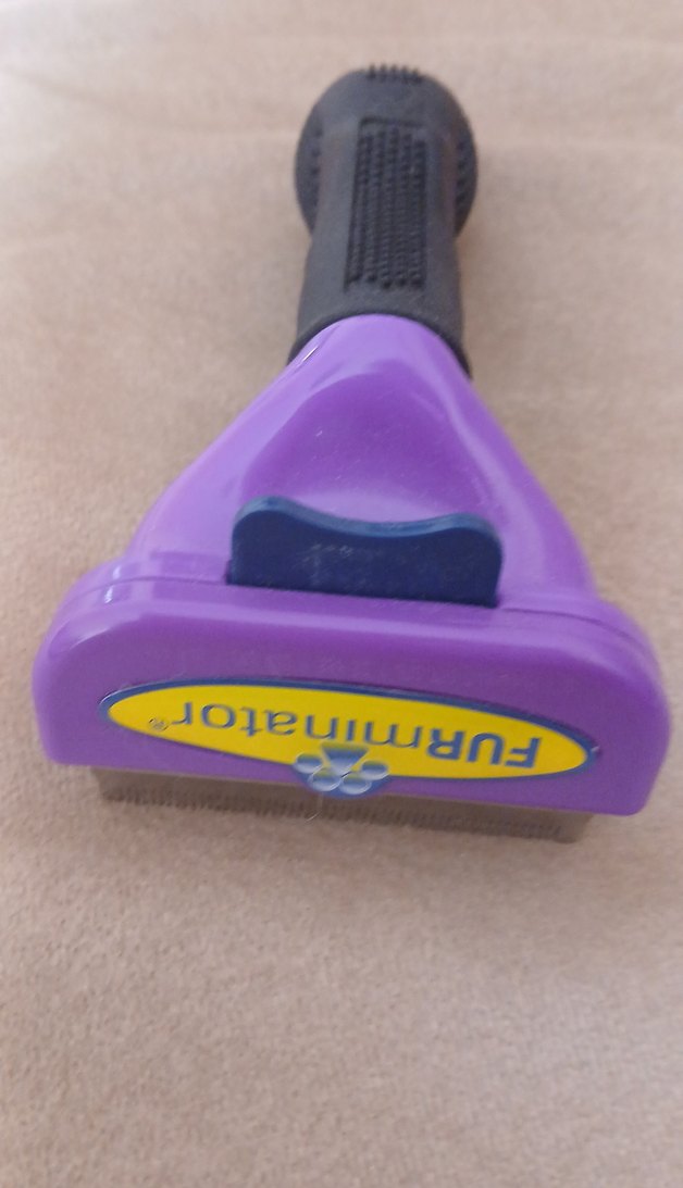 Mor Kedi Tüyü Temizleyici Fırça - Görsel 2