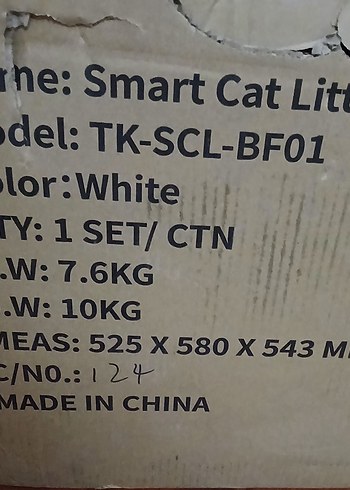 Beyaz Yasomi Otomatik Kedi Tuvaleti - Görsel 5