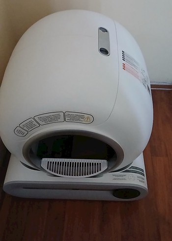 Beyaz Yasomi Otomatik Kedi Tuvaleti - Görsel 6