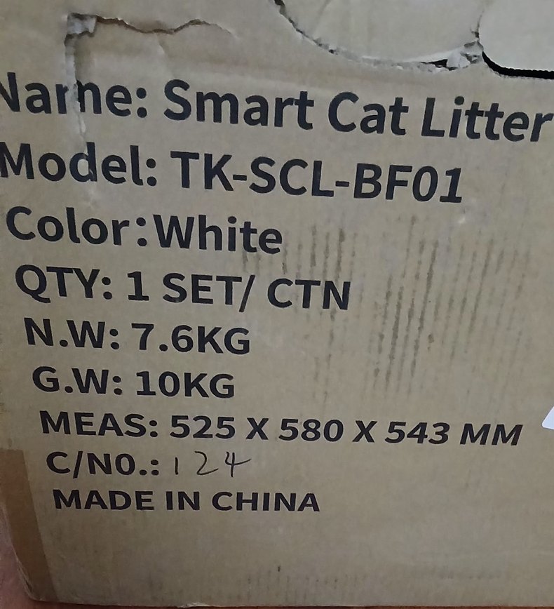 Beyaz Yasomi Otomatik Kedi Tuvaleti - Görsel 5