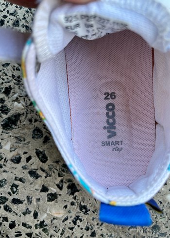 Vicco mavi beyaz sneaker ayakkabı - Görsel 4