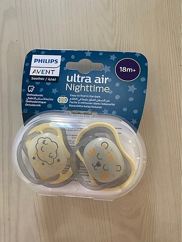 Avent karanlıkta parlayan emzik