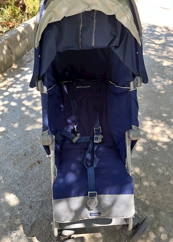 Maclaren Techno Xt Mavi-Gri Bebek Arabası - Görsel 3