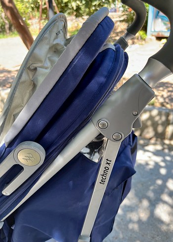 Maclaren Techno Xt Mavi-Gri Bebek Arabası - Görsel 4