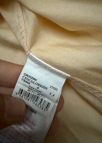 4 Yaş Beden mavi Renk U.s Polo gömlek