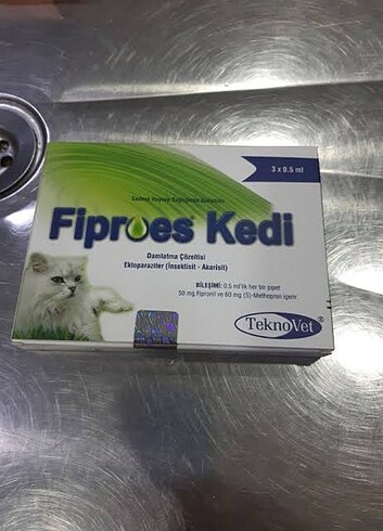 Fiproes Kedi Damlatma Çözeltisi