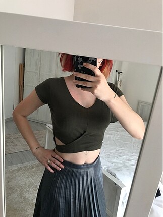 Crop tişört