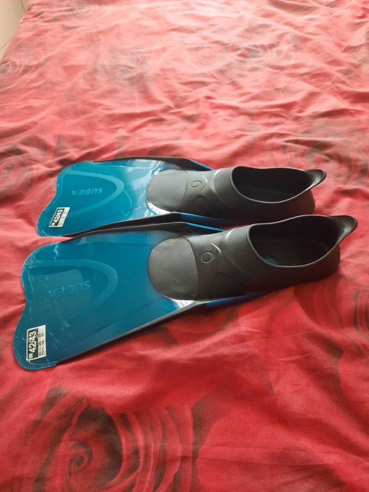 Erkek Mavi Kauçuk Plaj Paleti - Görsel 2