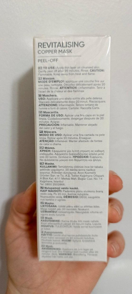 Avon Anew Canlandırıcı Bakır Maskesi - Görsel 2