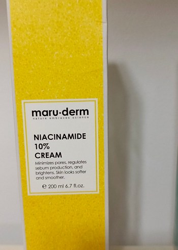 Maru.Derm Niacinamide %10 Vücut Kremi 200 ml