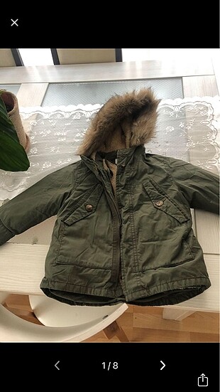Zara erkek çocuk kaban