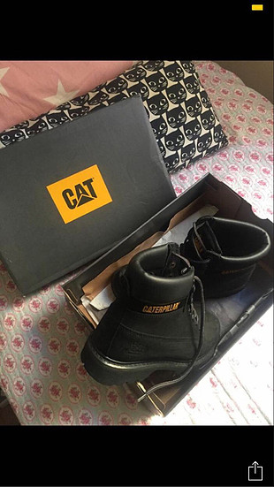 39 Beden siyah Renk Mat Siyah Cat Bot