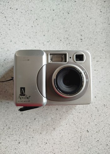 Beden Pembe-Gri Analog Fotoğraf Makinesi DENENMEDİ PİL KISMI AKMIŞ