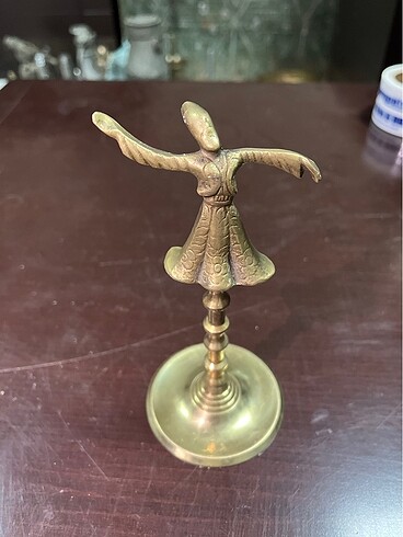 Semazen pirinç biblo