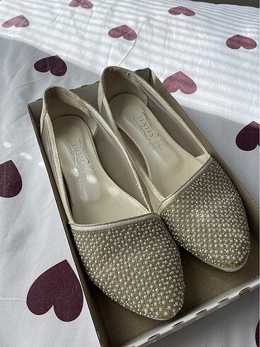 Parlak taşlı babet - Görsel 6