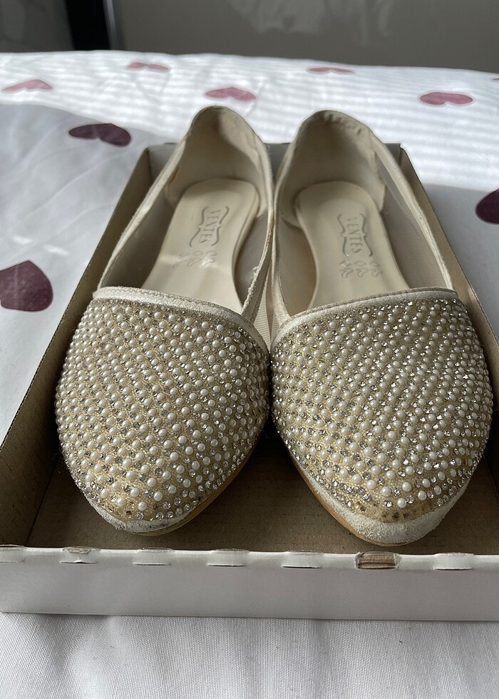 Parlak taşlı babet - Görsel 2