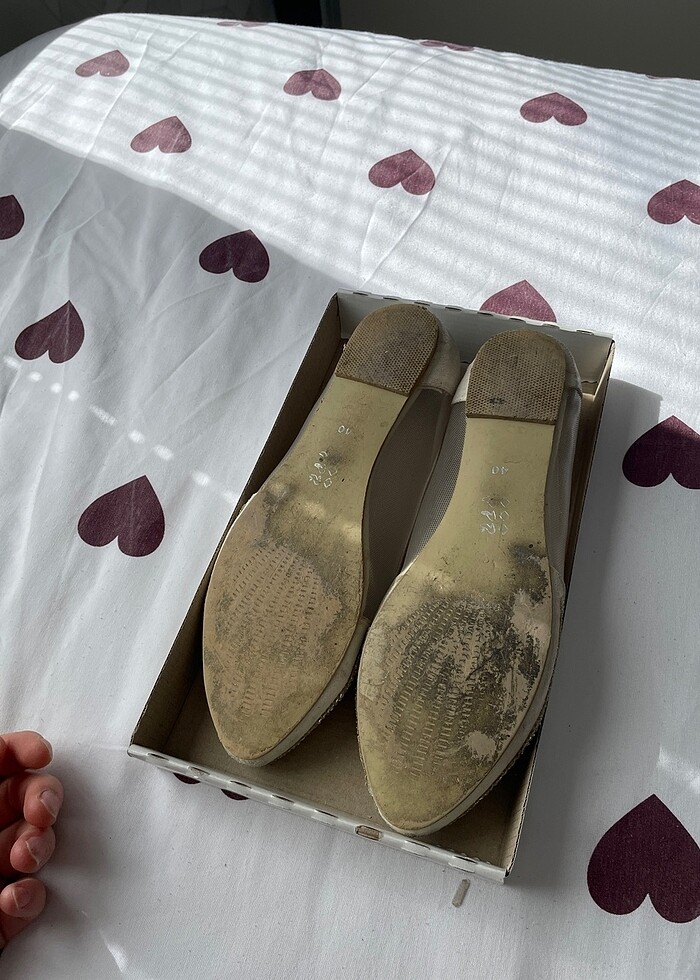 Parlak taşlı babet - Görsel 4