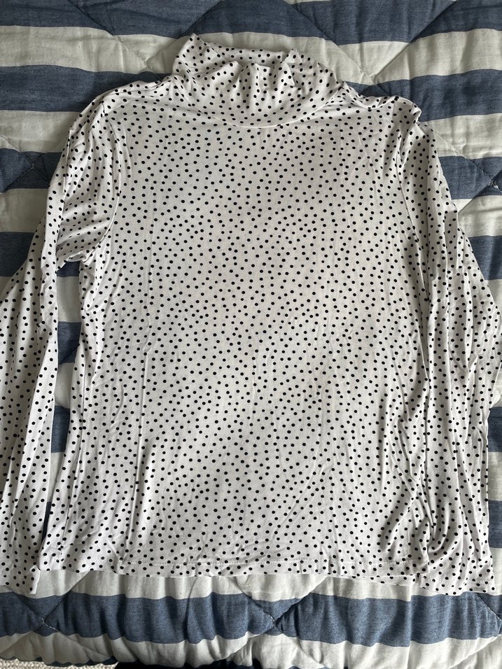 Puantiyeli bluz - Görsel 2