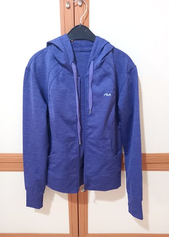 FILA Mor Fermuarlı Kadın kapşönlü üst ceket/mont - Görsel 2