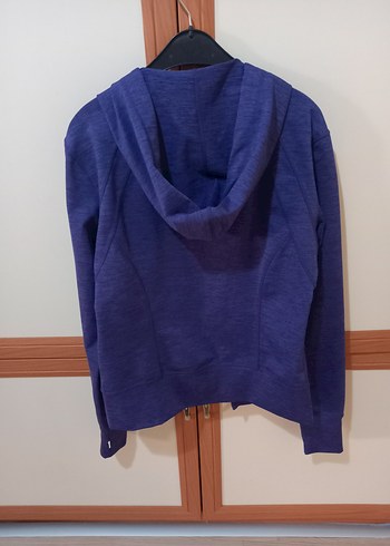 FILA Mor Fermuarlı Kadın kapşönlü üst ceket/mont - Görsel 3