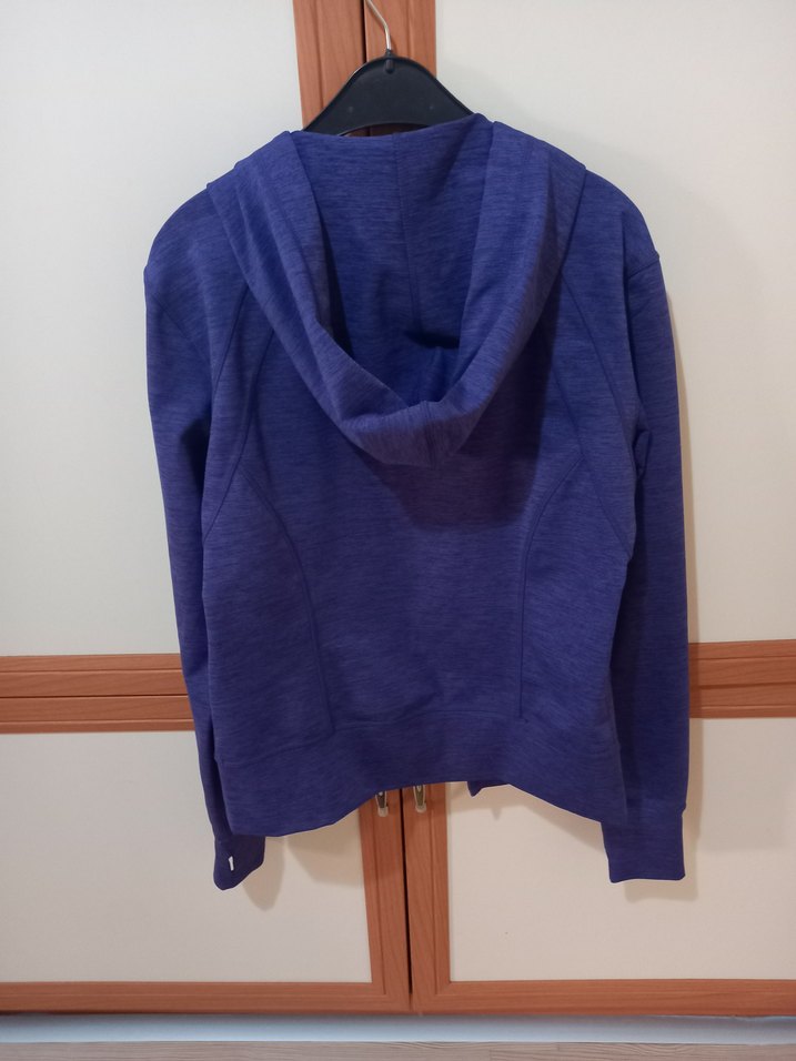 FILA Mor Fermuarlı Kadın kapşönlü üst ceket/mont - Görsel 3