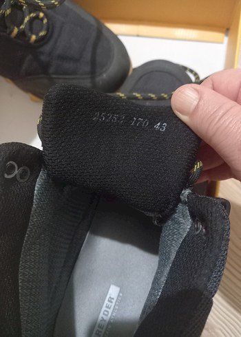 greyder Siyah Outdoor Erkek Botları Sarı Detaylı - Görsel 7