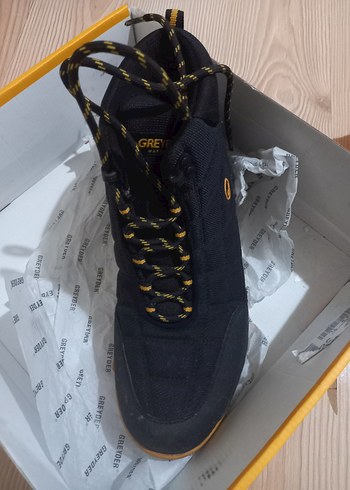 greyder Siyah Outdoor Erkek Botları Sarı Detaylı - Görsel 5