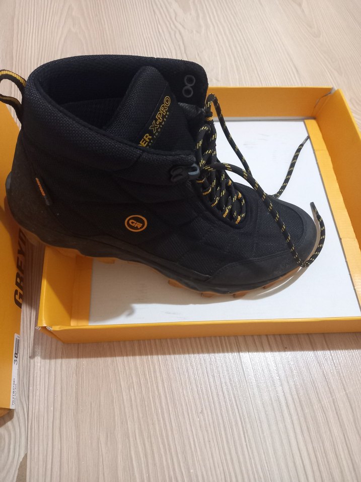 greyder Siyah Outdoor Erkek Botları Sarı Detaylı - Görsel 4