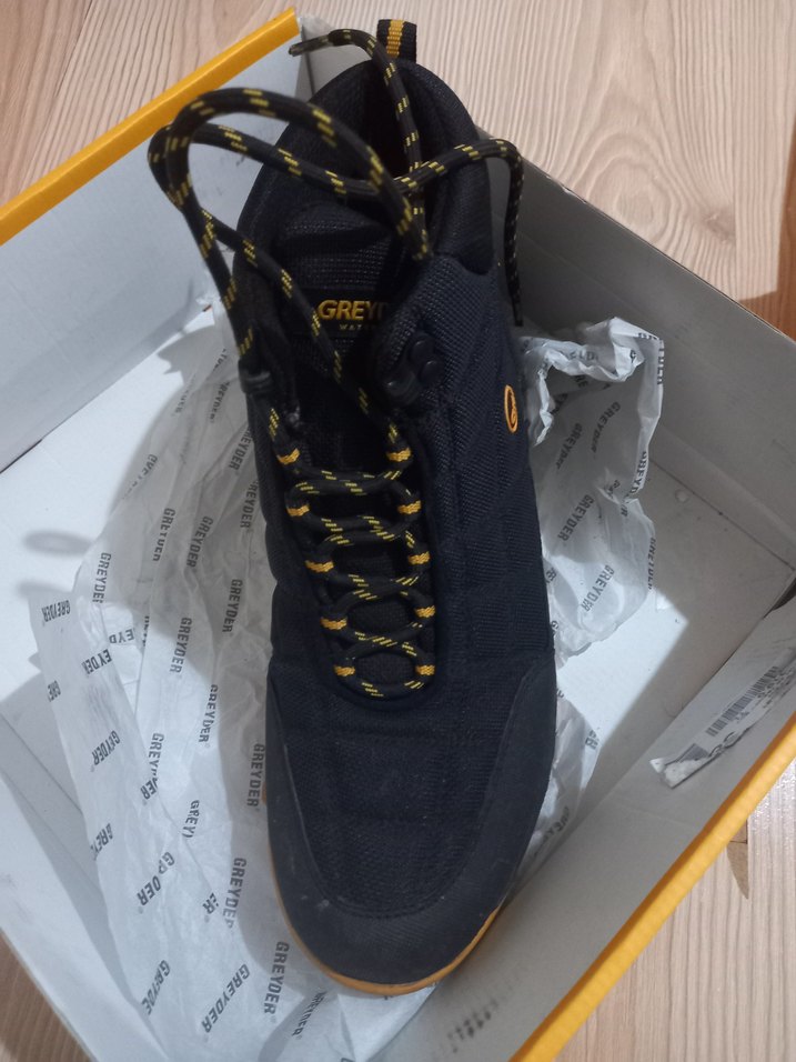 greyder Siyah Outdoor Erkek Botları Sarı Detaylı - Görsel 5