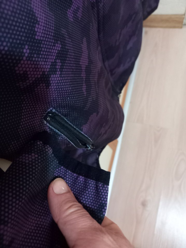 Mor Kamuflaj Desenli eşofman üstü - Görsel 5