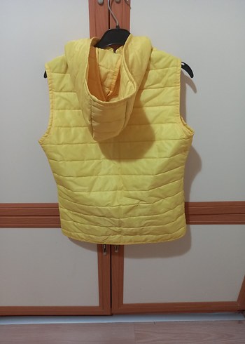 Limon Sarısı Unisex model Şişme Yelek - Görsel 4