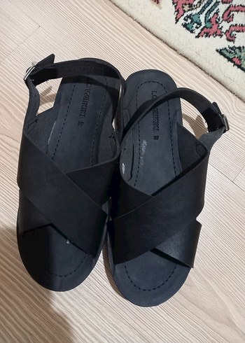 Siyah Kadın Sandalet