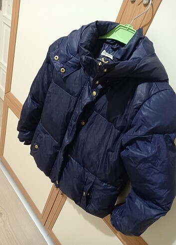 9 Yaş Beden H&M kız çocuk lacivert kaban 9 yaş