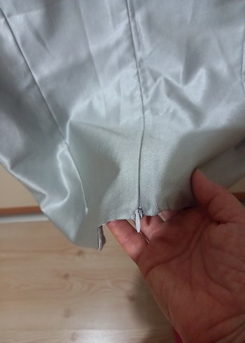 50 Beden gri Renk Gri /gümüş Kısa Kollu Bluz