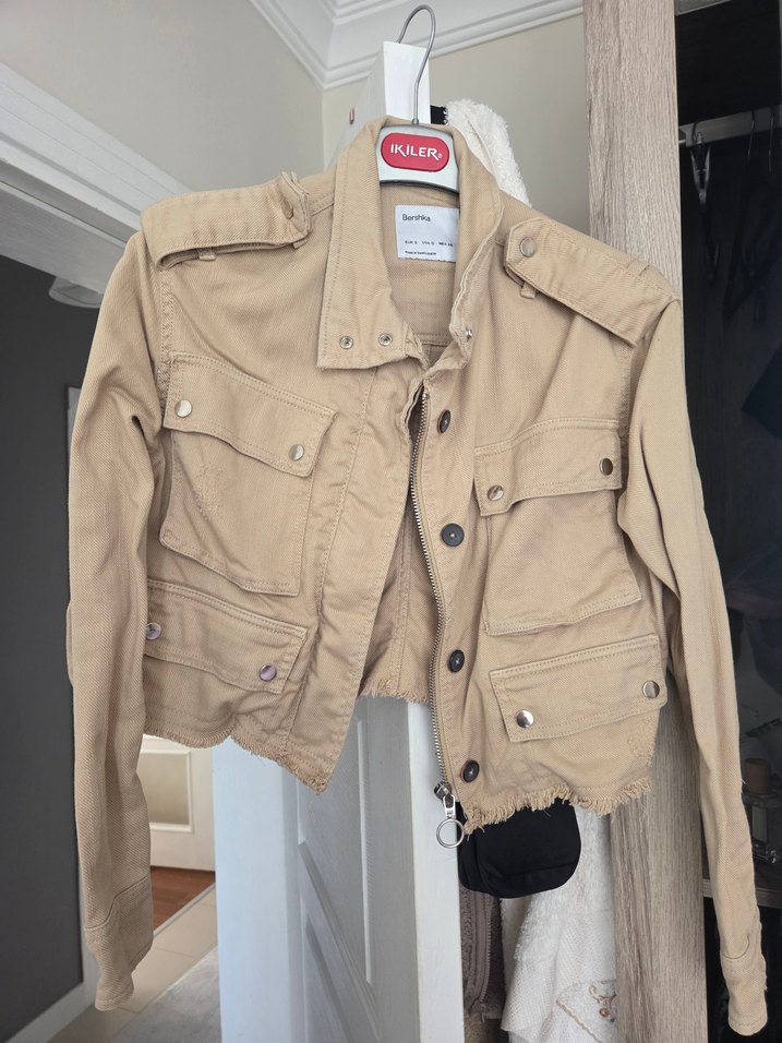 bej ceket - Görsel 2