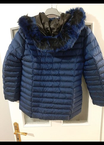 lacivert Kadın mont - Görsel 4