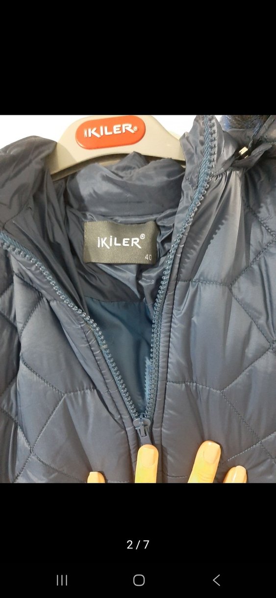 Uzun Kesim Kadın Kışlık Mont - Görsel 2