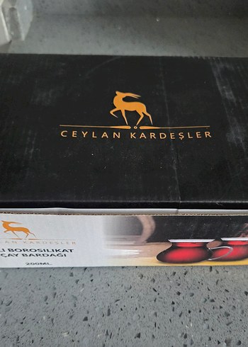 Borosilikat Cam 200ml Çay Bardağı - Görsel 2