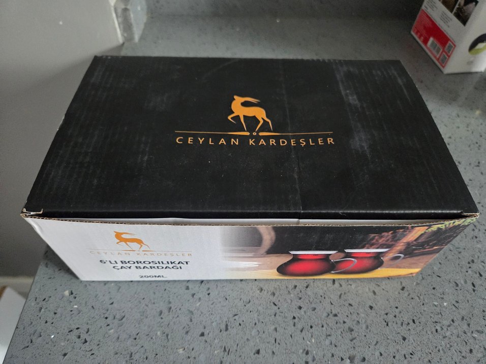 Borosilikat Cam 200ml Çay Bardağı - Görsel 2