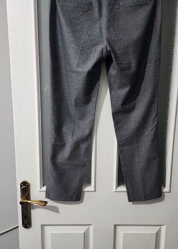 Gri Kadın Kumaş Pantolon - Görsel 3