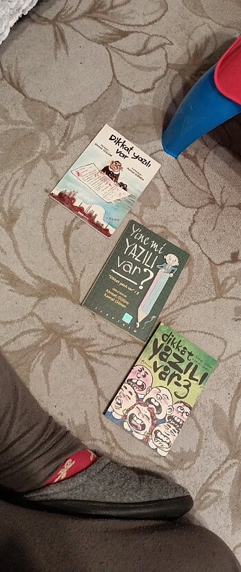 Dikkat yazılı var 1-2-3 kitap seti
