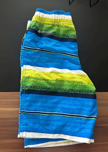 Renkli  Desenli Erkek Çocuk Şort Mayo S beden - Görsel 3