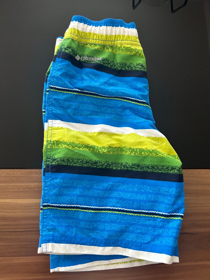 Renkli  Desenli Erkek Çocuk Şort Mayo S beden - Görsel 3