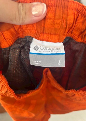 6 Yaş Beden turuncu Renk Colombia Turuncu Midi Boy S beden Şort Mayo