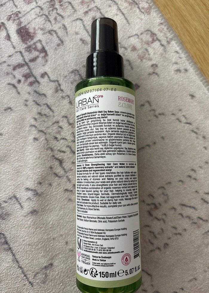 Urban care saç spreyi - Görsel 2