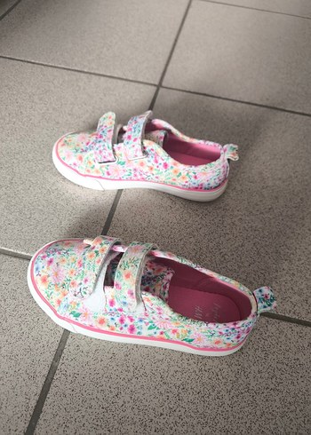 Kız Çocuk Renkli Bağcıksız Spor Ayakkabı - Görsel 3