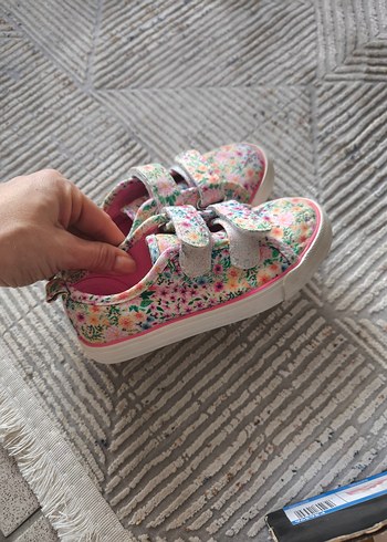 Kız Çocuk Renkli Bağcıksız Spor Ayakkabı - Görsel 2