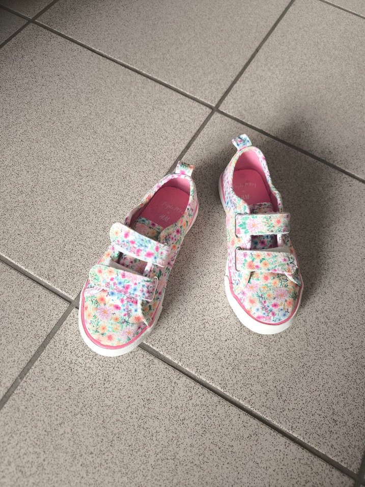 Kız Çocuk Renkli Bağcıksız Spor Ayakkabı - Görsel 5